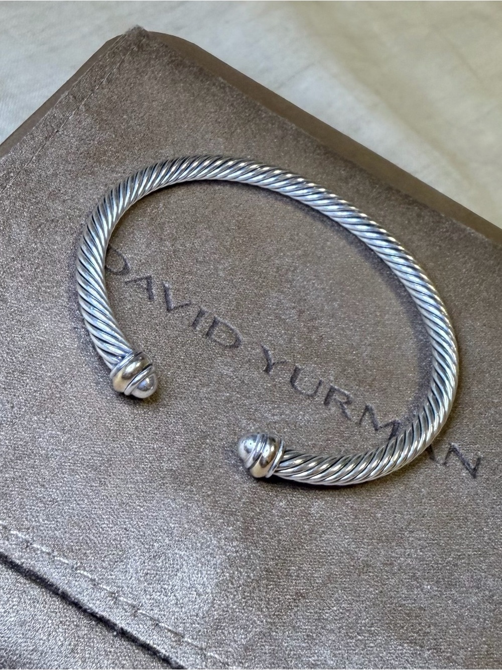 David Yurman Classic Cable Bracelet 4mm - Picture 1 of 6